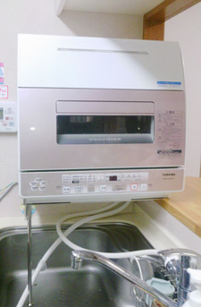 食洗機ラックの設置写真はパナソニック
