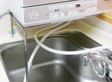 食洗機置き台の設置写真はパナソニック