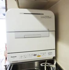 食洗機置き台の設置写真はパナソニック