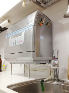 食洗機ラックの設置写真はパナソニック
