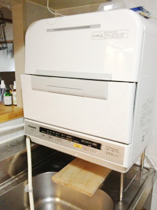 食洗機ラックの設置写真はパナソニック