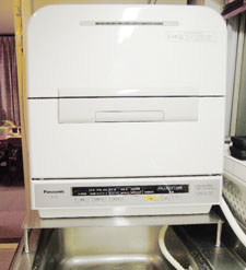 食洗機置き台の設置写真はパナソニック