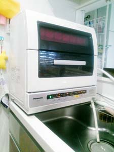 食洗機ラックの設置写真はパナソニック