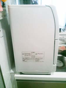 食洗機置き台の設置写真はパナソニック