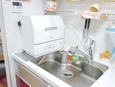 食洗機台の設置はパナソニック