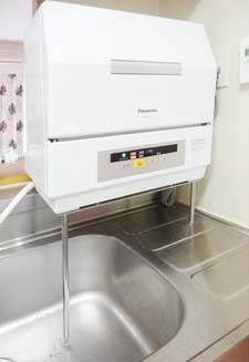 食洗機置き台の設置写真はパナソニック