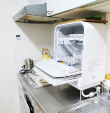 食洗機ラックの設置写真はパナソニック