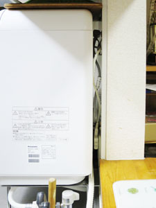 食洗機置き台の設置写真はパナソニック