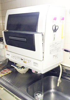 食洗機ラックの設置写真はパナソニック