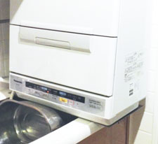 食洗機ラックの設置写真はパナソニック