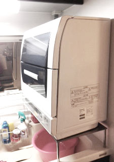 食洗機ラックの設置写真はパナソニック