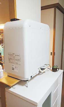 食洗機ラックの設置写真はパナソニック